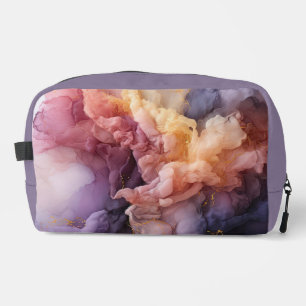 Trousse De Toilette Paysage d'encre de nuage floral lavande abstrait