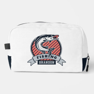 Trousse De Toilette PÊCHE DE Nom Personnalisé