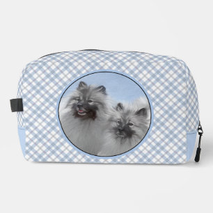 Trousse De Toilette Peinture de Keeshond 2 Keeshonden Art canin origin