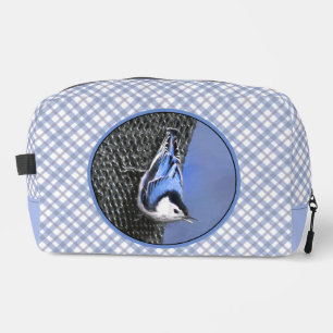 Trousse De Toilette Peinture Nuthatch à poitrine blanche Oiseau origin