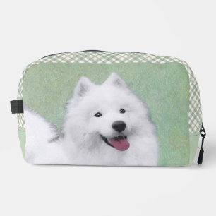 Trousse De Toilette Peinture Samoyed Blanc mignonne Original Animal Ch