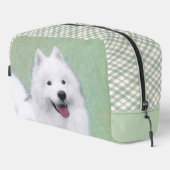 Trousse De Toilette Peinture Samoyed Blanc mignonne Original Animal Ch (Coin droit)