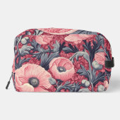 Trousse De Toilette Pépites roses vintages florales (Verso)