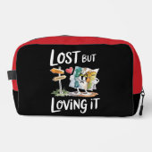 Trousse De Toilette Perdu et amour du voyage (Recto)