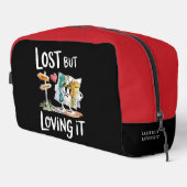 Trousse De Toilette Perdu et amour du voyage (Coin droit)