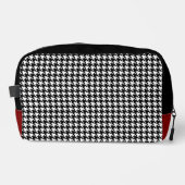 Trousse De Toilette Personalized Houndstooth Dopp Kit (Recto)