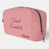 Trousse De Toilette Personalized Luxury Deluxe Travel Kit (Coin droit)