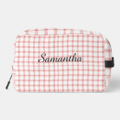 Trousse De Toilette Personalized Makeup Bag, Custom Makeup Bag, (Verso)