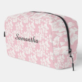 Trousse De Toilette Personalized Makeup Bag, Custom Makeup Bag, (Coin droit)