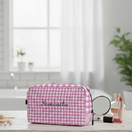 Trousse De Toilette Personalized Makeup Bag, Custom Makeup Bag,