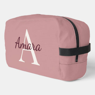 Trousse de toilette personnalisée tendance Rose
