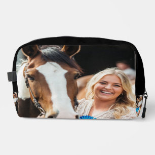 Trousse De Toilette Personnaliser la photo de cheval de bétail de spec