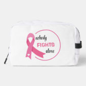 Trousse De Toilette Personne ne combat seul le ruban rose (Verso)