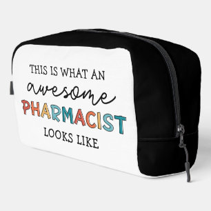 Trousse De Toilette Pharmacien personnalisé Retro Awesome Pharmacist