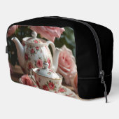Trousse De Toilette Pink Cabbage Rose Tea (Coin droit)