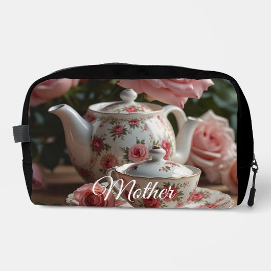 Trousse De Toilette Pink Cabbage Rose Tea (Recto)
