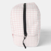 Trousse De Toilette Pink Gingham Cute Plaid Cosmetic Pretty (Droite)