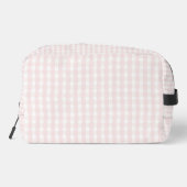 Trousse De Toilette Pink Gingham Cute Plaid Cosmetic Pretty (Verso)