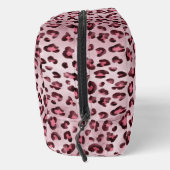 Trousse De Toilette Pink Leopard Animal Print With Faux Foil And Name (Droite)