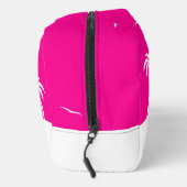 Trousse De Toilette Plage rose d'été chaude période Palme (Droite)