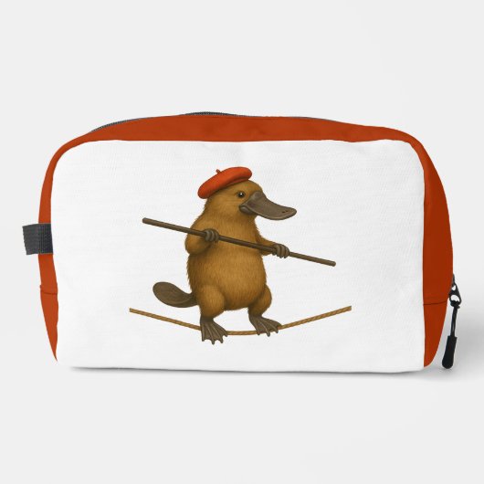 Trousse De Toilette Platon ornithorynque funambule (Recto)