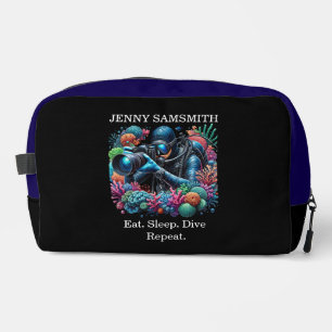 Trousse De Toilette Plongée. Rire. Explorez. Scuba Adventures !