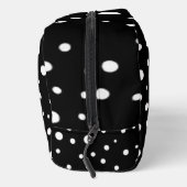 Trousse De Toilette Points blancs sur fond noir (Droite)