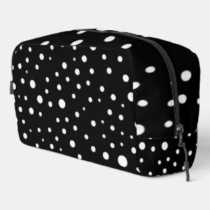 Trousse De Toilette Points blancs sur fond noir