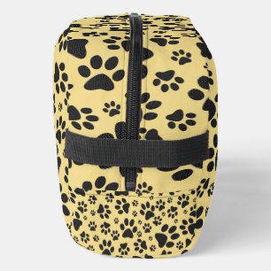 Trousse De Toilette Pois de chien Polka noir et blanc Point sur la crè
