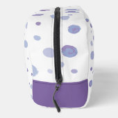 Trousse De Toilette pois peints à la main (Droite)