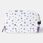 Trousse De Toilette pois peints à la main (Verso)