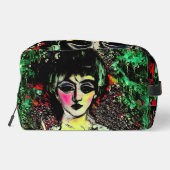 Trousse De Toilette Portrait de Beauté Gothique  (Verso)