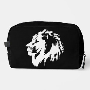 Trousse De Toilette Portrait de Lion (blanc)