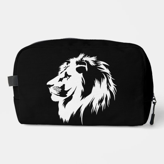 Trousse De Toilette Portrait de Lion (blanc) (Recto)