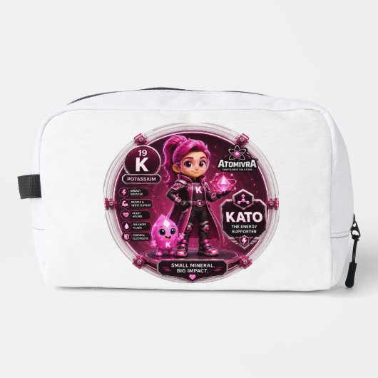 Trousse De Toilette Potassium ATOMIVRA  (Recto)