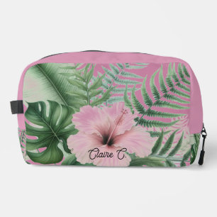 Trousse De Toilette Pouch d'accessoires pour fleurs d'hibiscus tropica