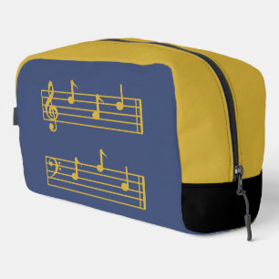 TROUSSE DE TOILETTE POUR PÈRE - NOTES DE MUSIQUE D.A.D SUR TREBLE BASS