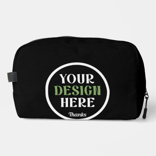 Trousse De Toilette Print Cut Sew Bag (Recto)