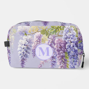 Trousse De Toilette Purple lavande aquarelle glycine florale lilas