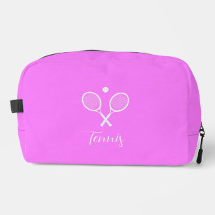 Trousse De Toilette Raquettes de tennis et boule rose profond Personna