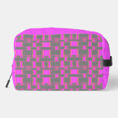 Trousse De Toilette Rectangle gris Motif 10 (Verso)
