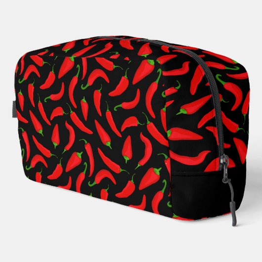 Trousse De Toilette Red Chilli Pepper Personalised (Coin droit)