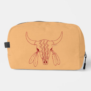 Trousse De Toilette Red Ghost Dance Buffalo ligne tache dopp kit