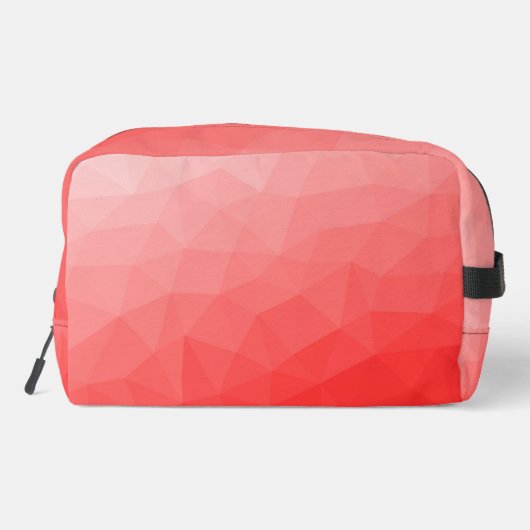Trousse De Toilette Red gradient geometric mesh pattern Monogram (Verso)