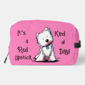 Trousse De Toilette Red Lipstick Westie (Verso)
