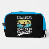 Trousse De Toilette Régime de retraite : Surf & Couchers de soleil (Recto)