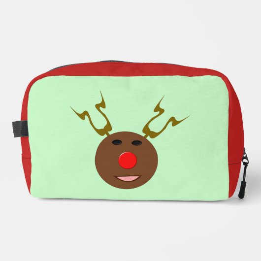 Trousse De Toilette Renne de Noël Cyber (Recto)