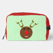 Trousse De Toilette Renne de Noël Cyber (Verso)