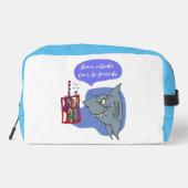 Trousse De Toilette requin, soyons amis (Verso)