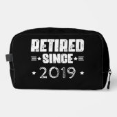 Trousse De Toilette Retraité depuis 2019 - Customisez votre année! (Recto)